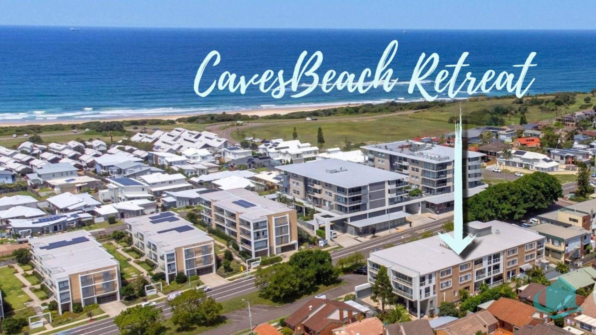 Caves Beach Retreat - Close To Beach And Shops Leilighet Eksteriør bilde